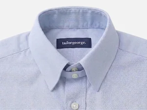 Camisa pinpoint fácil de planchar