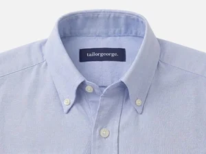 Camisa pinpoint fácil de planchar