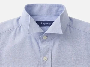 Camisa pinpoint fácil de planchar