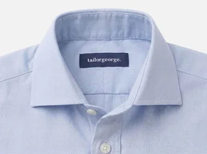 Camisa pinpoint fácil de planchar