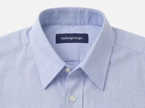 Camisa pinpoint fácil de planchar