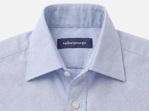 Camisa pinpoint fácil de planchar