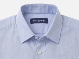 Camisa pinpoint fácil de planchar