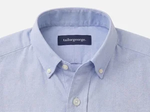 Camisa pinpoint fácil de planchar