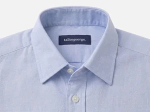 Camisa pinpoint fácil de planchar