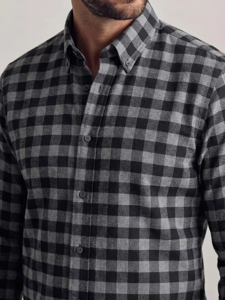 Camisa de popelina blanca lisa de fácil planchado