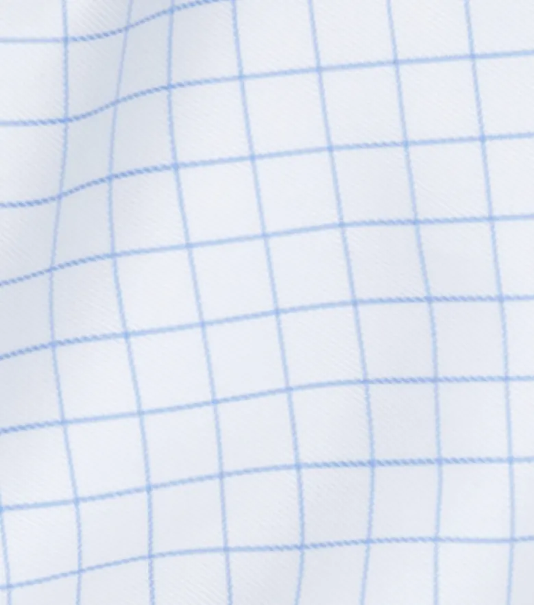 Camisa de popelina blanca lisa de fácil planchado