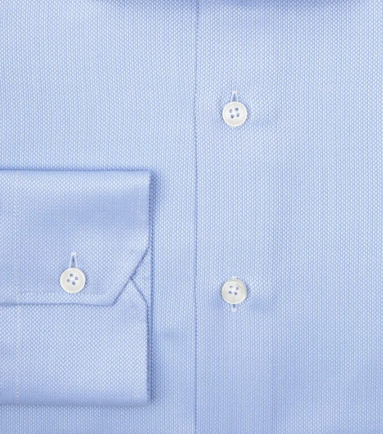 Camisa de popelina blanca lisa de fácil planchado