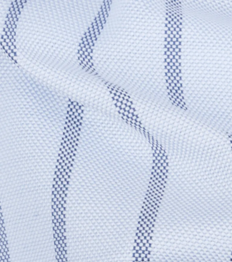 Camisa de popelina blanca lisa de fácil planchado