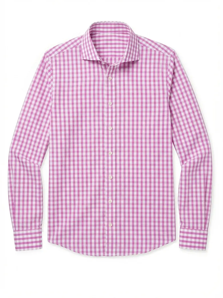 Camisa de popelina blanca lisa de fácil planchado