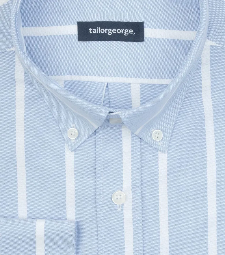 Camisa de popelina blanca lisa de fácil planchado