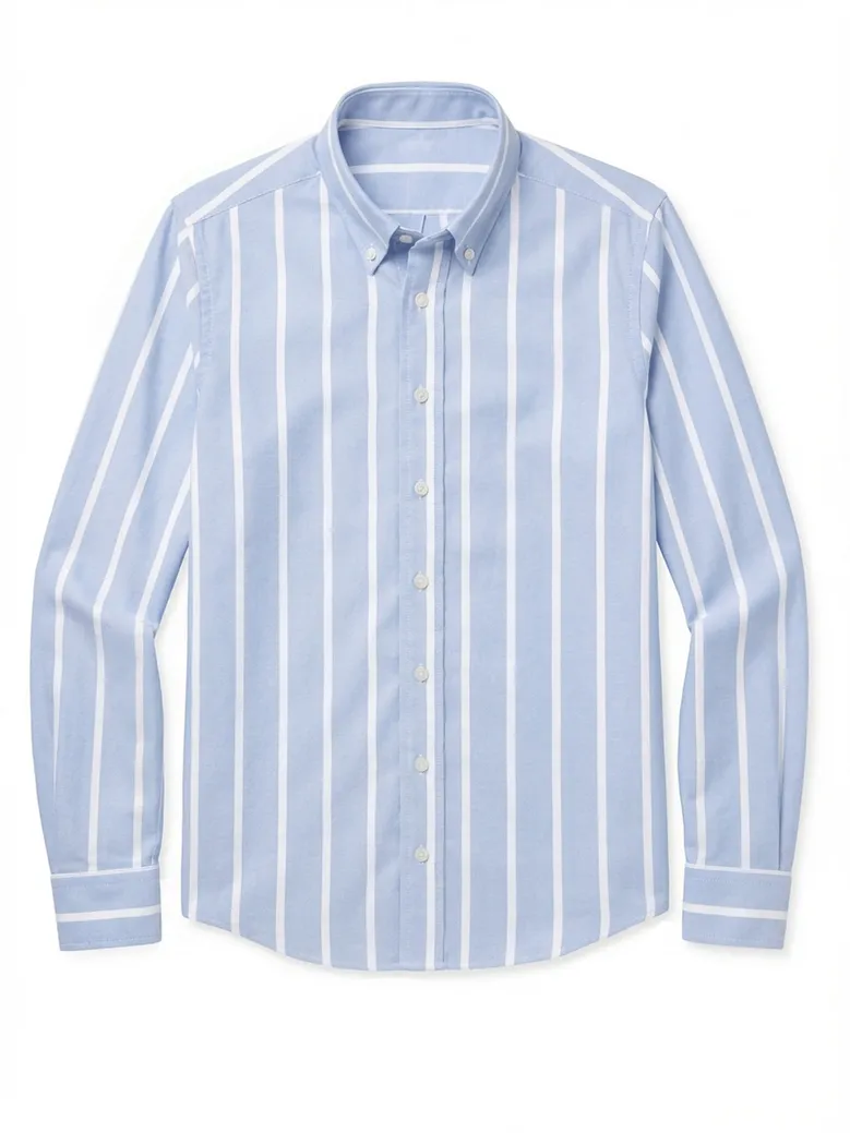 Camisa de popelina blanca lisa de fácil planchado
