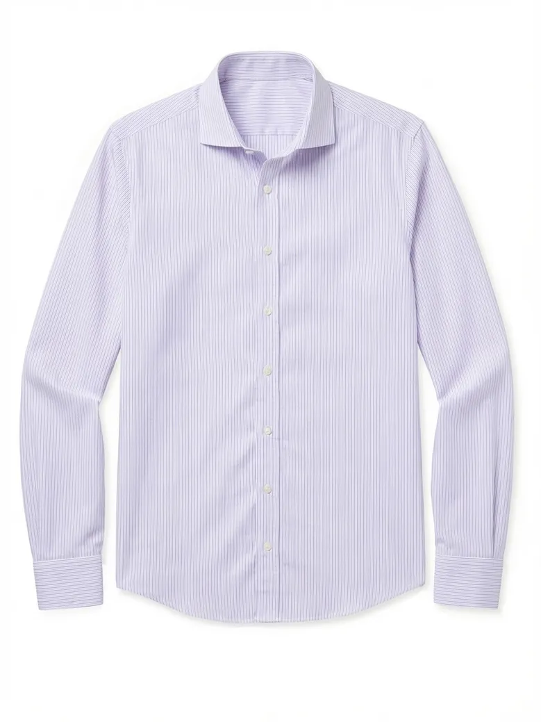 Camisa de popelina blanca lisa de fácil planchado