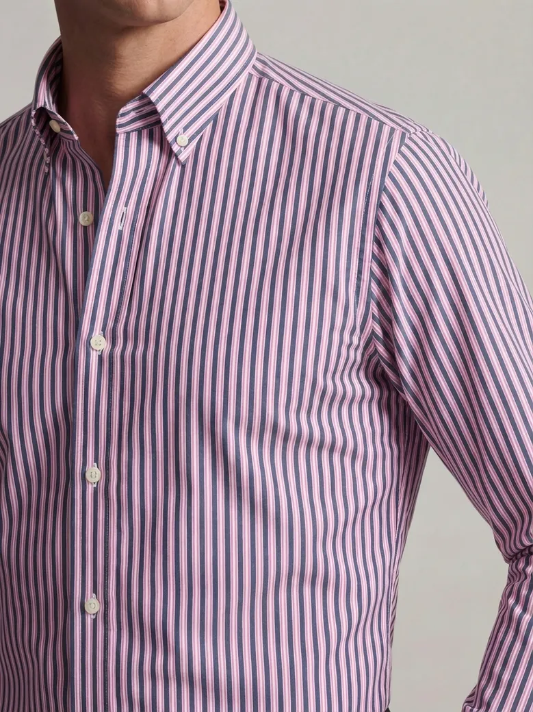 Camisa de popelina blanca lisa de fácil planchado