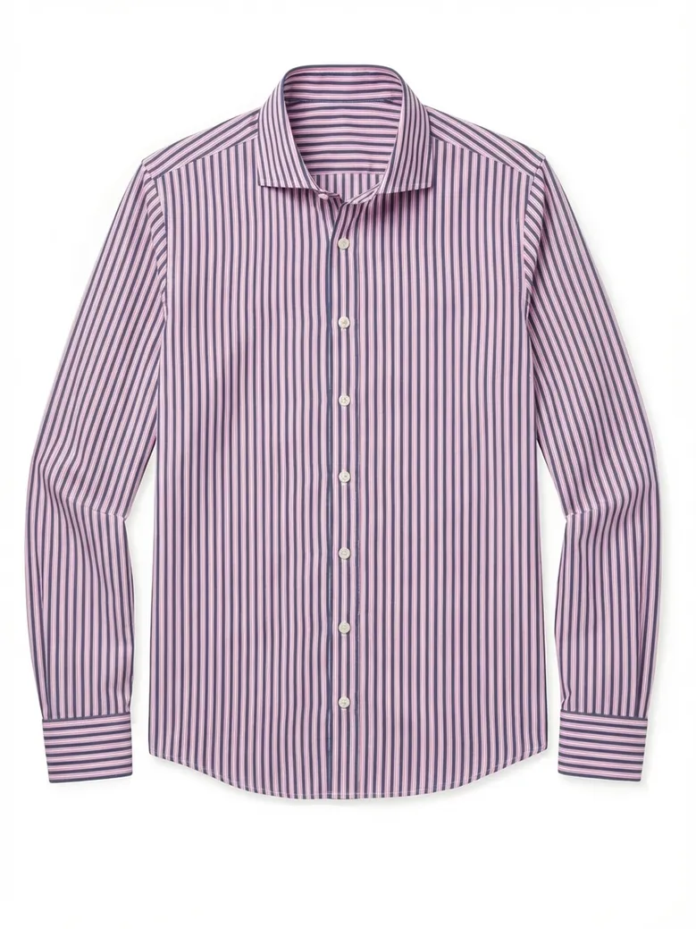 Camisa de popelina blanca lisa de fácil planchado