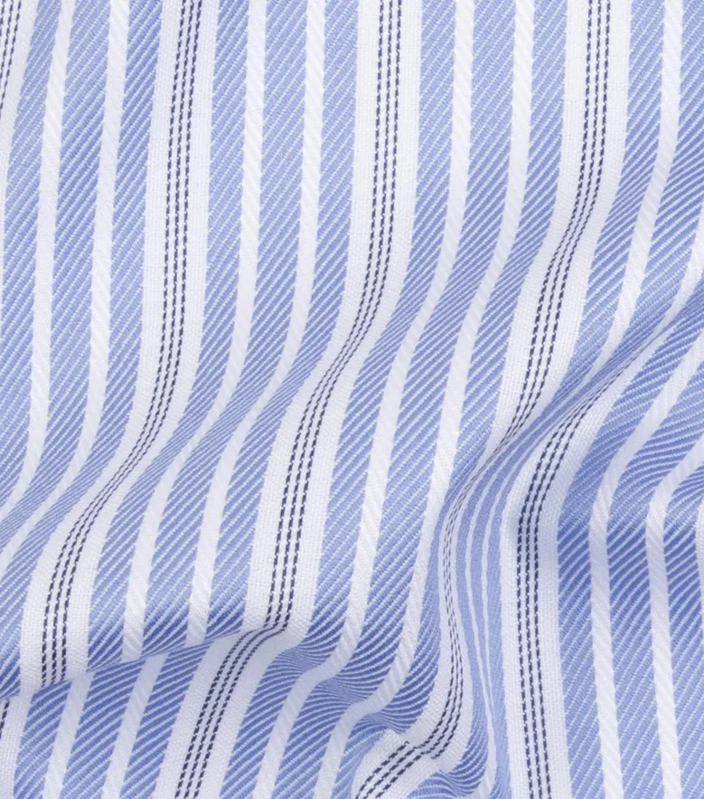 Camisa de popelina blanca lisa de fácil planchado