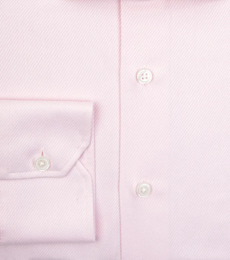 Camisa de popelina blanca lisa de fácil planchado