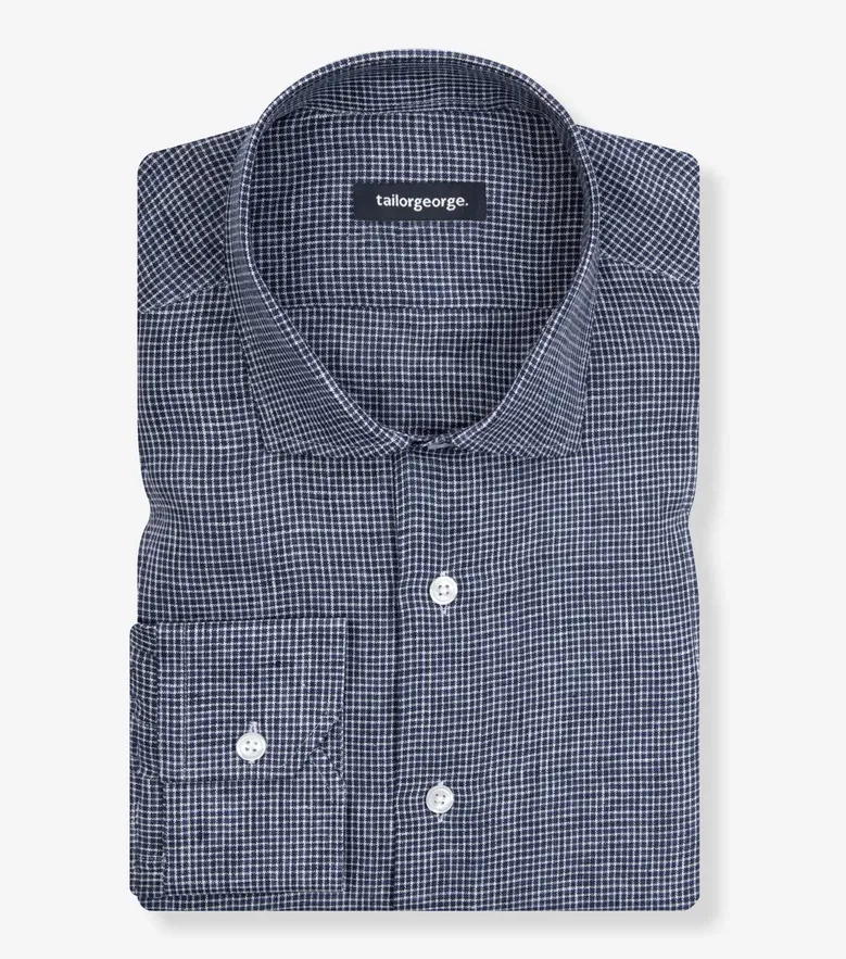 Camisa de popelina blanca lisa de fácil planchado