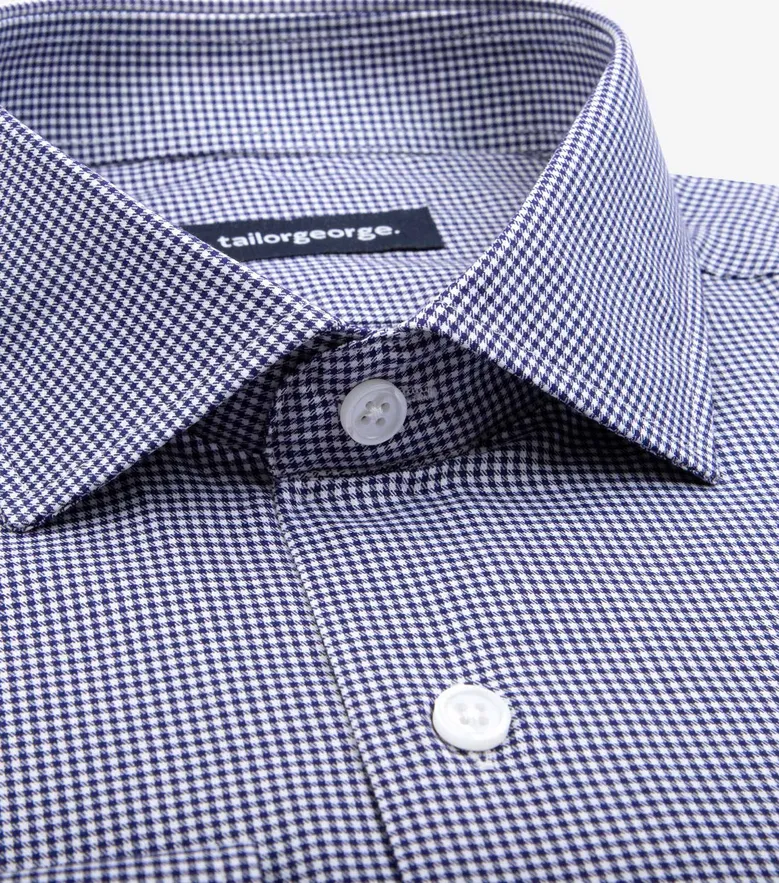 Camisa de popelina blanca lisa de fácil planchado