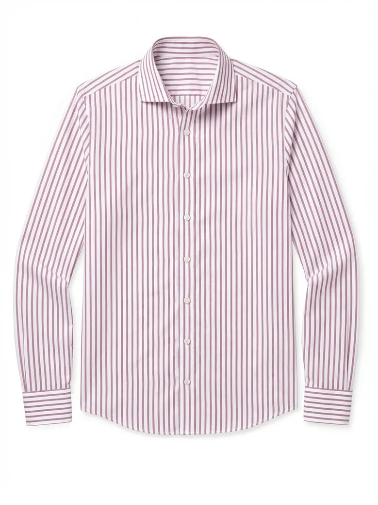 Camisa de popelina blanca lisa de fácil planchado