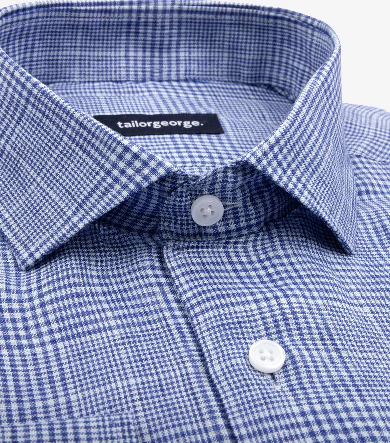 Camisa de popelina blanca lisa de fácil planchado