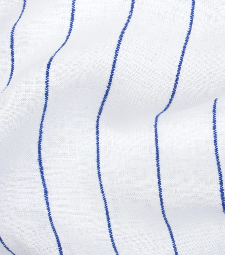 Camisa de popelina blanca lisa de fácil planchado