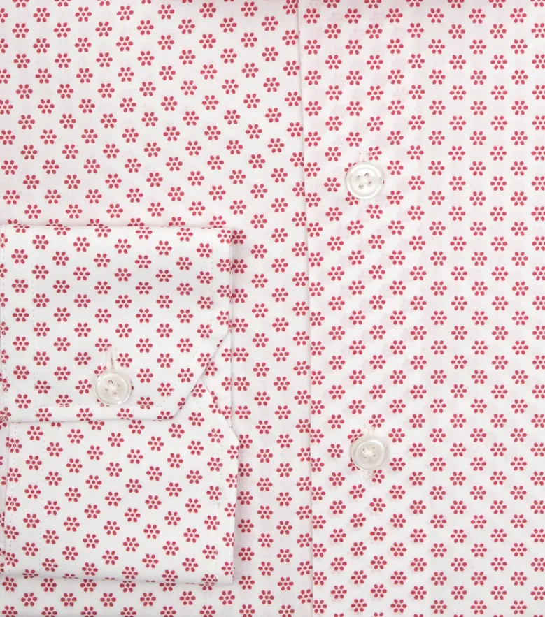 Camisa de popelina blanca lisa de fácil planchado
