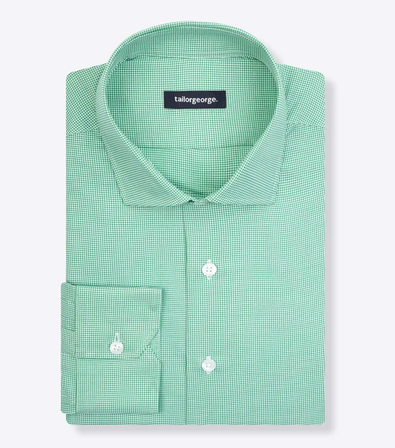 Camisa de popelina blanca lisa de fácil planchado
