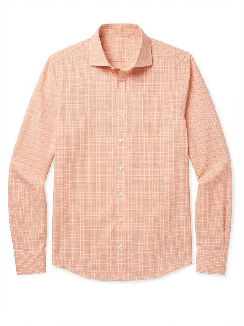 Camisa de popelina blanca lisa de fácil planchado