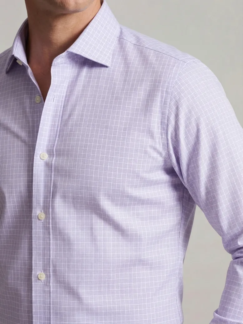 Camisa de popelina blanca lisa de fácil planchado