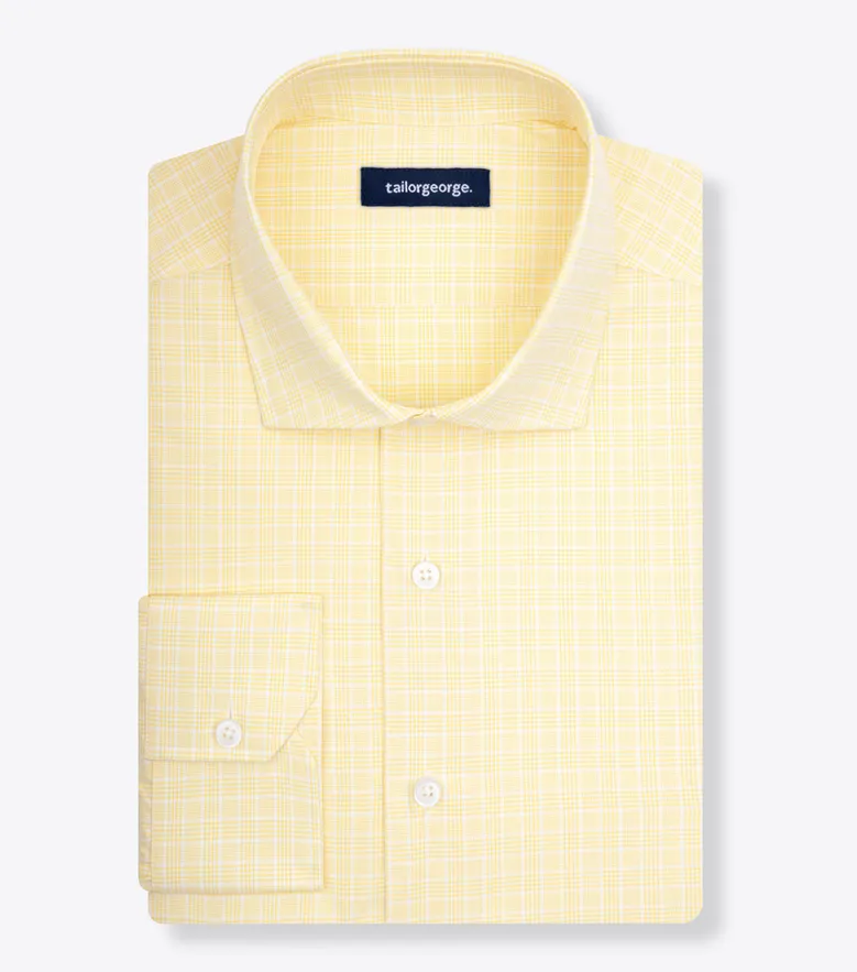 Camisa de popelina blanca lisa de fácil planchado