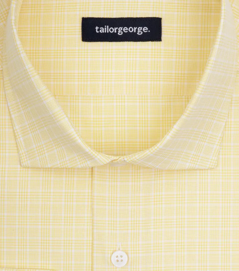 Camisa de popelina blanca lisa de fácil planchado