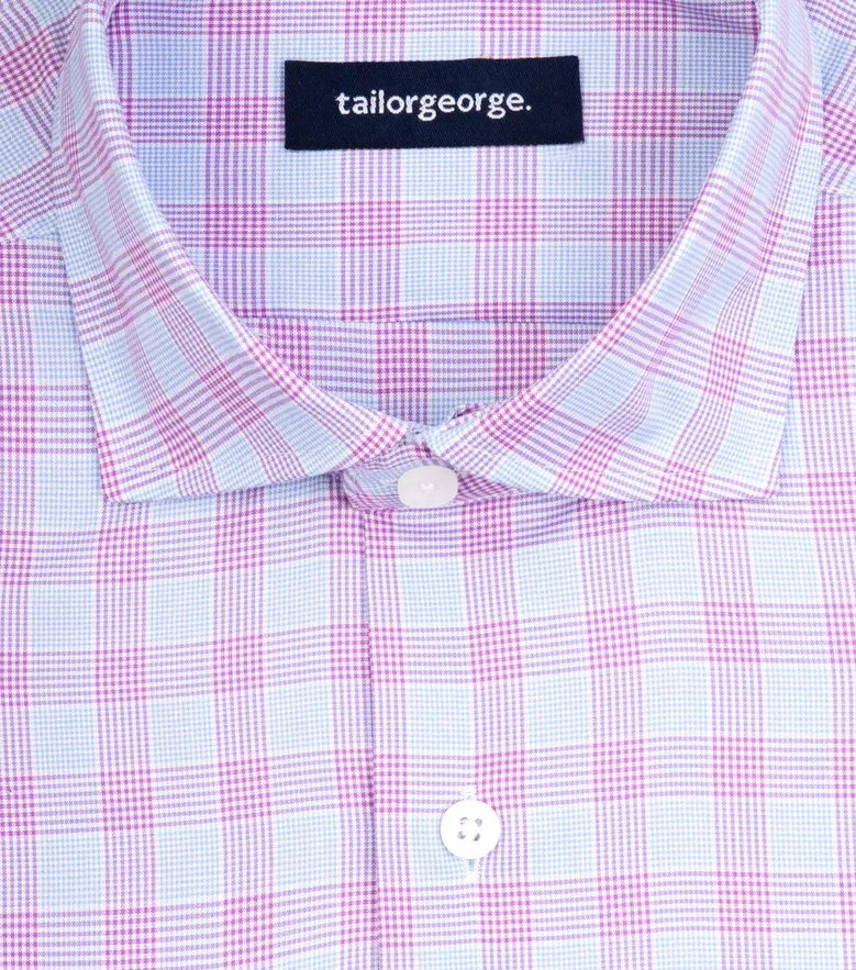 Camisa de popelina blanca lisa de fácil planchado