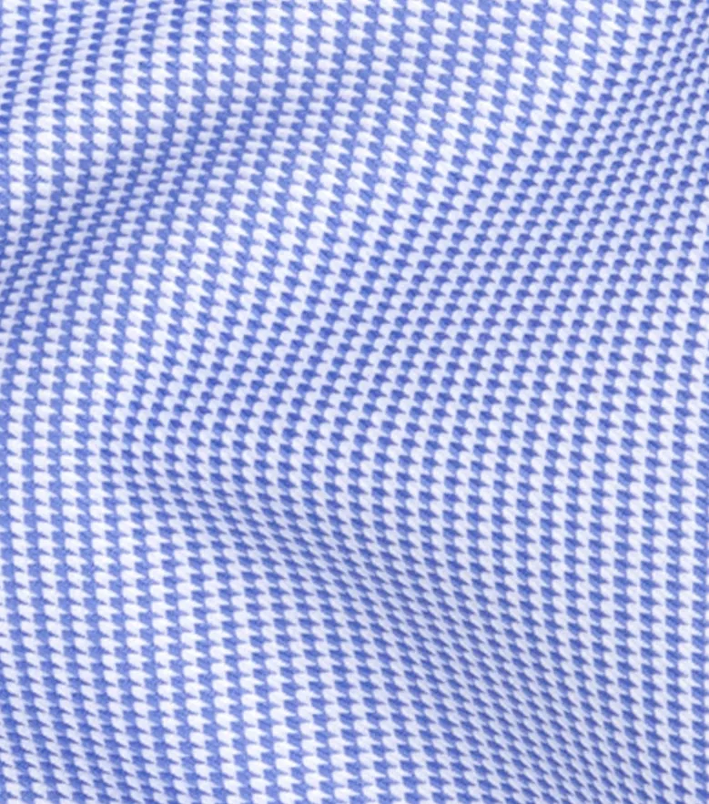 Camisa de popelina blanca lisa de fácil planchado