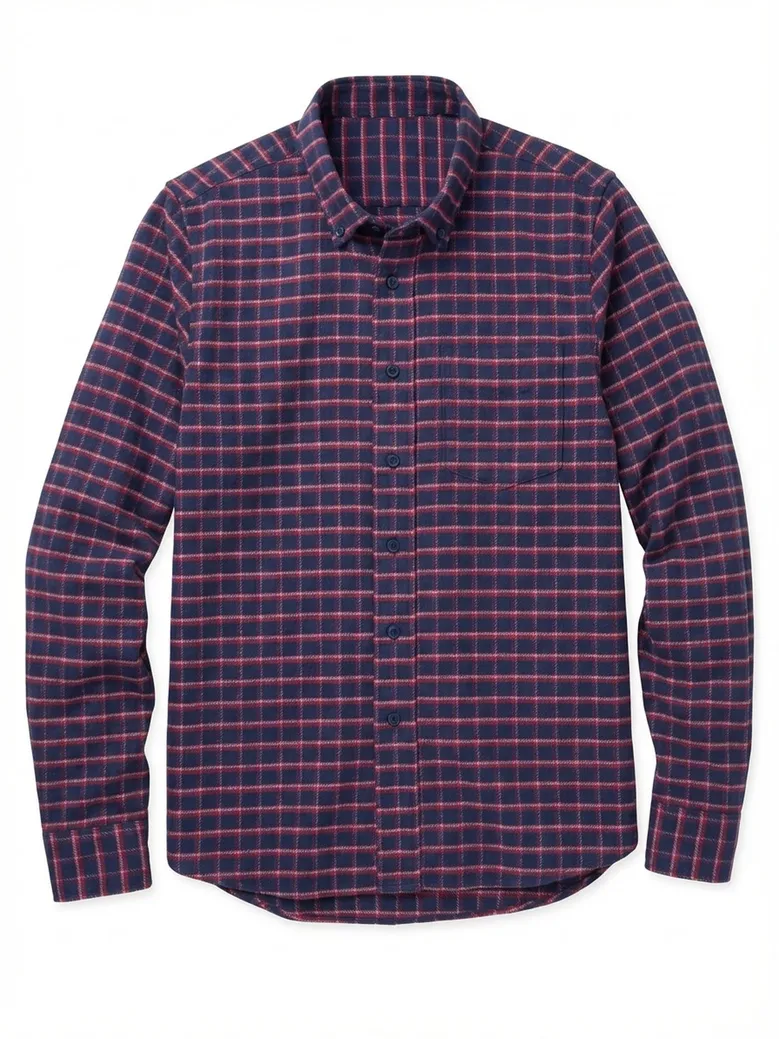 Camisa de popelina blanca lisa de fácil planchado
