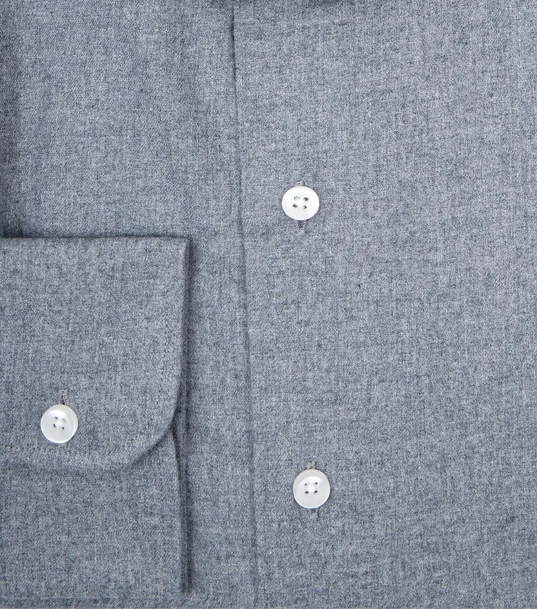 Camisa de popelina blanca lisa de fácil planchado