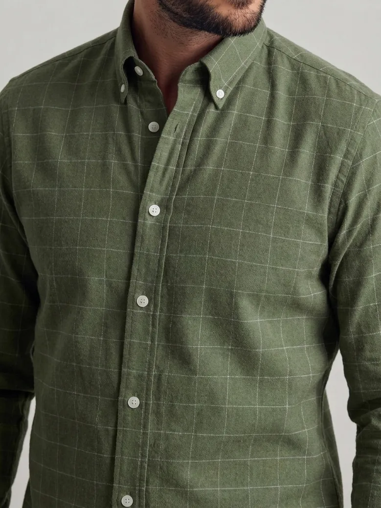 Camisa Thomas Mason Infroissable
