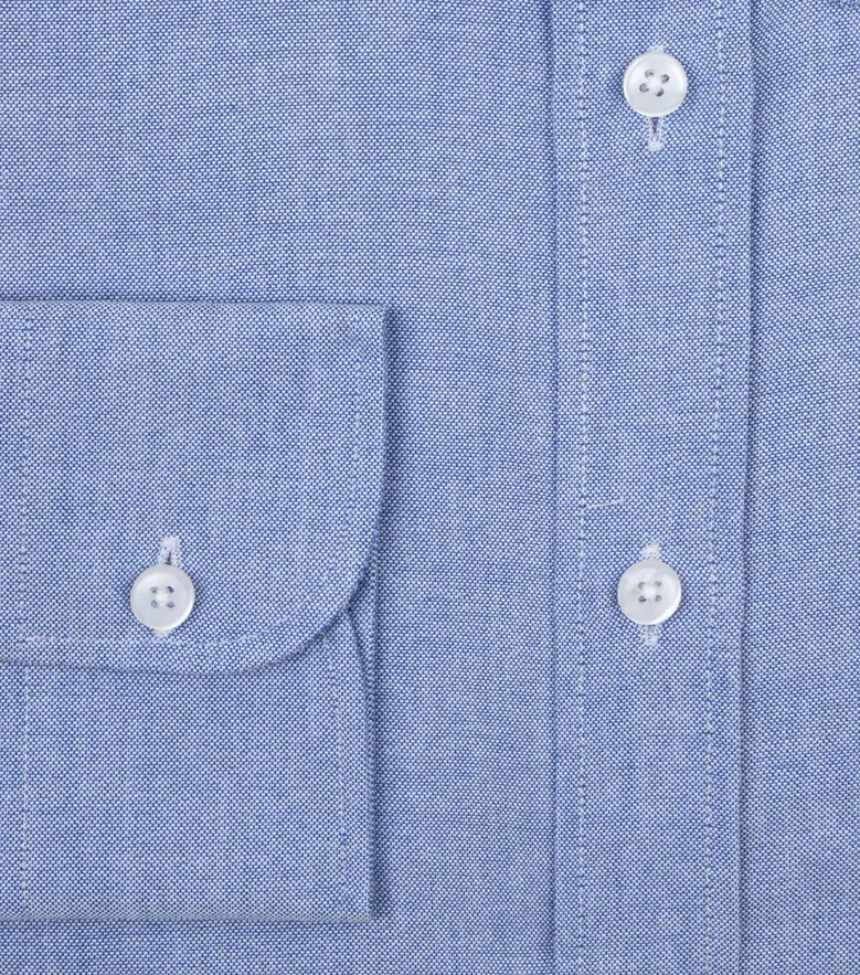 Camisa de popelina blanca lisa de fácil planchado
