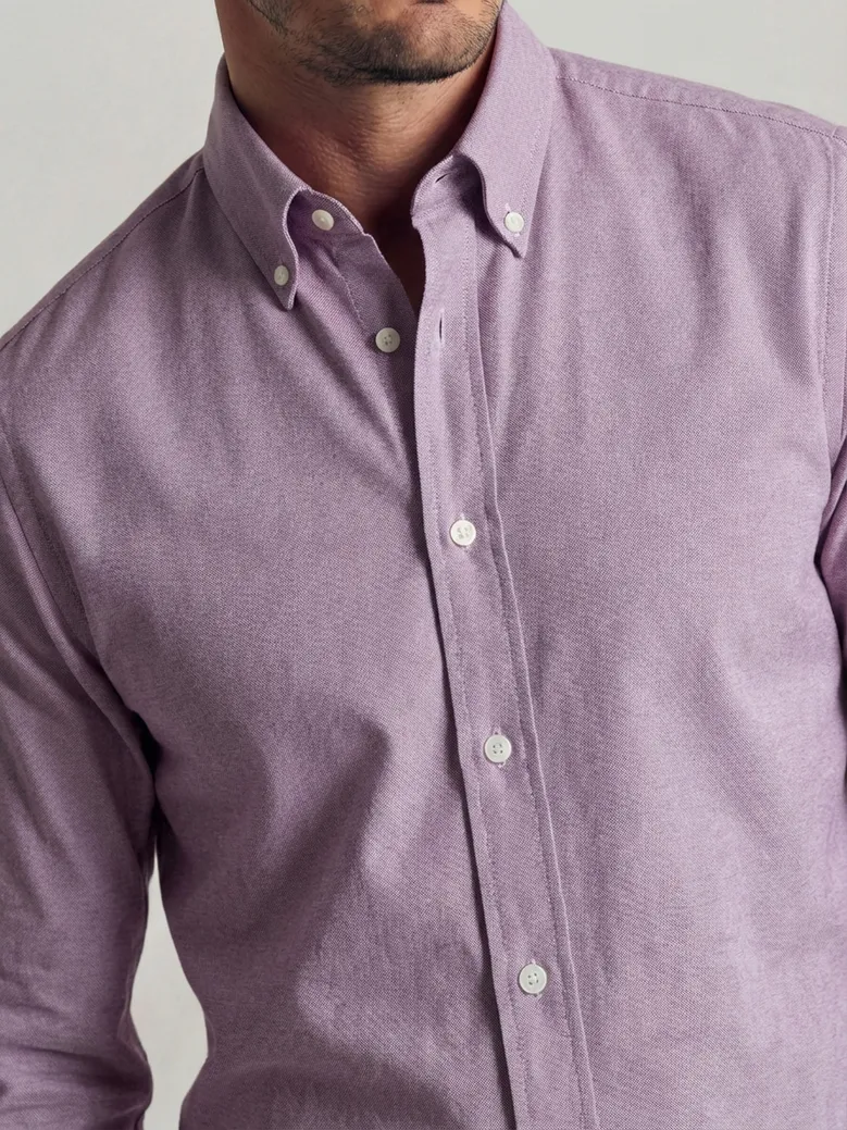 Camisa de popelina blanca lisa de fácil planchado