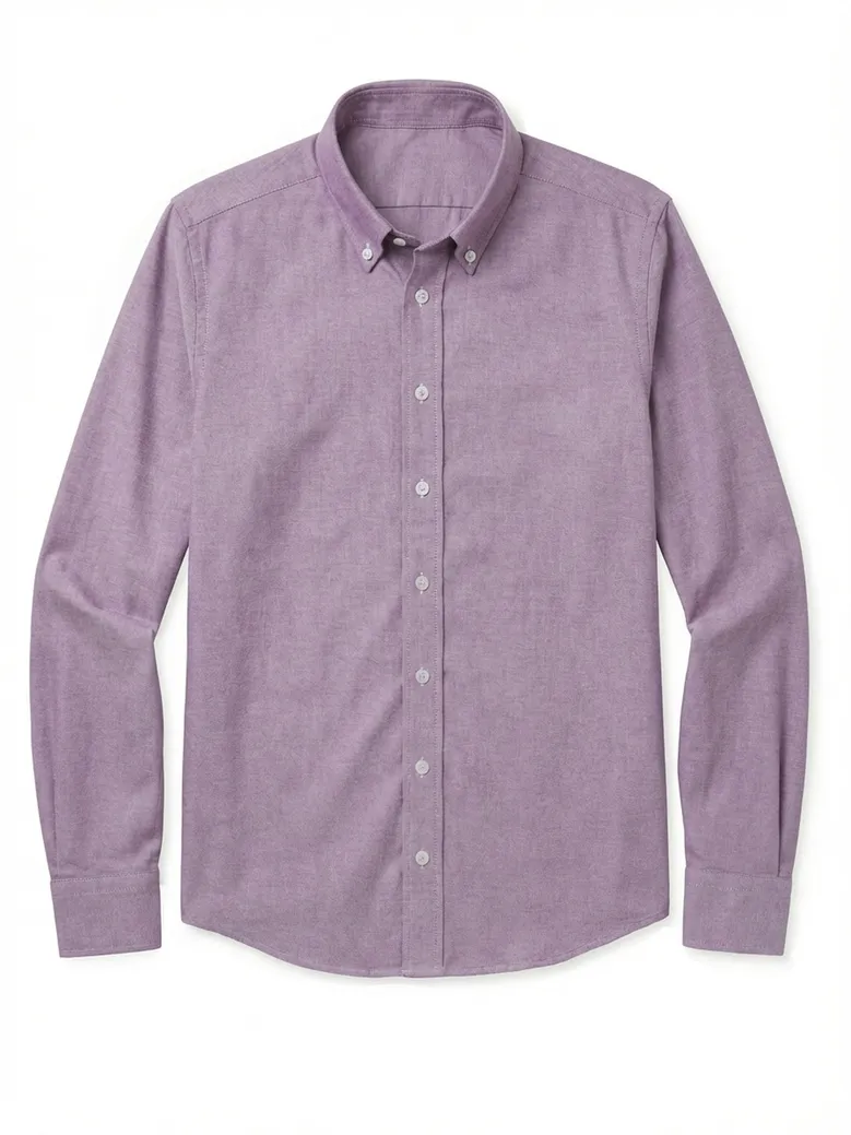 Camisa de popelina blanca lisa de fácil planchado