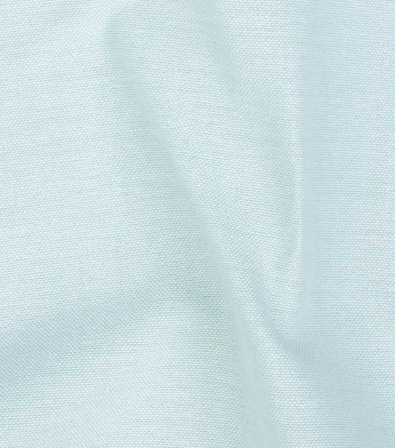 Camisa de popelina blanca lisa de fácil planchado