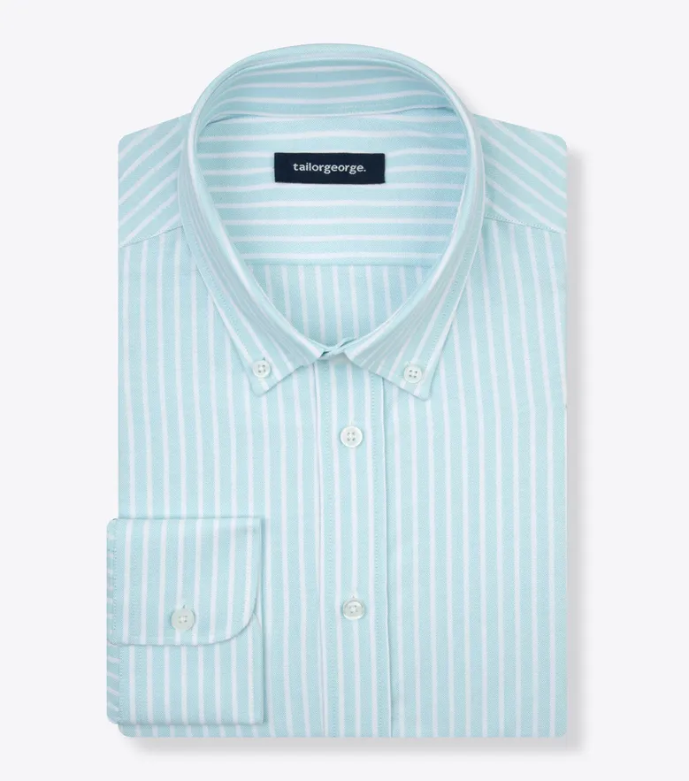 Camisa de popelina blanca lisa de fácil planchado