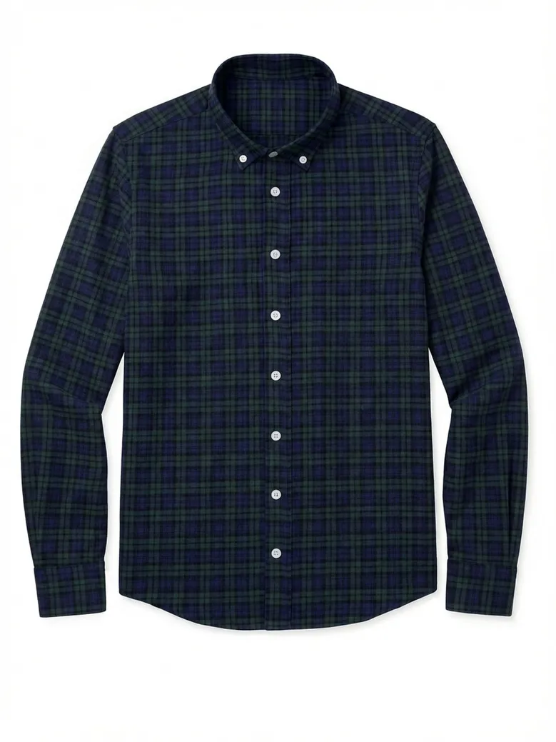 Camisa de popelina blanca lisa de fácil planchado