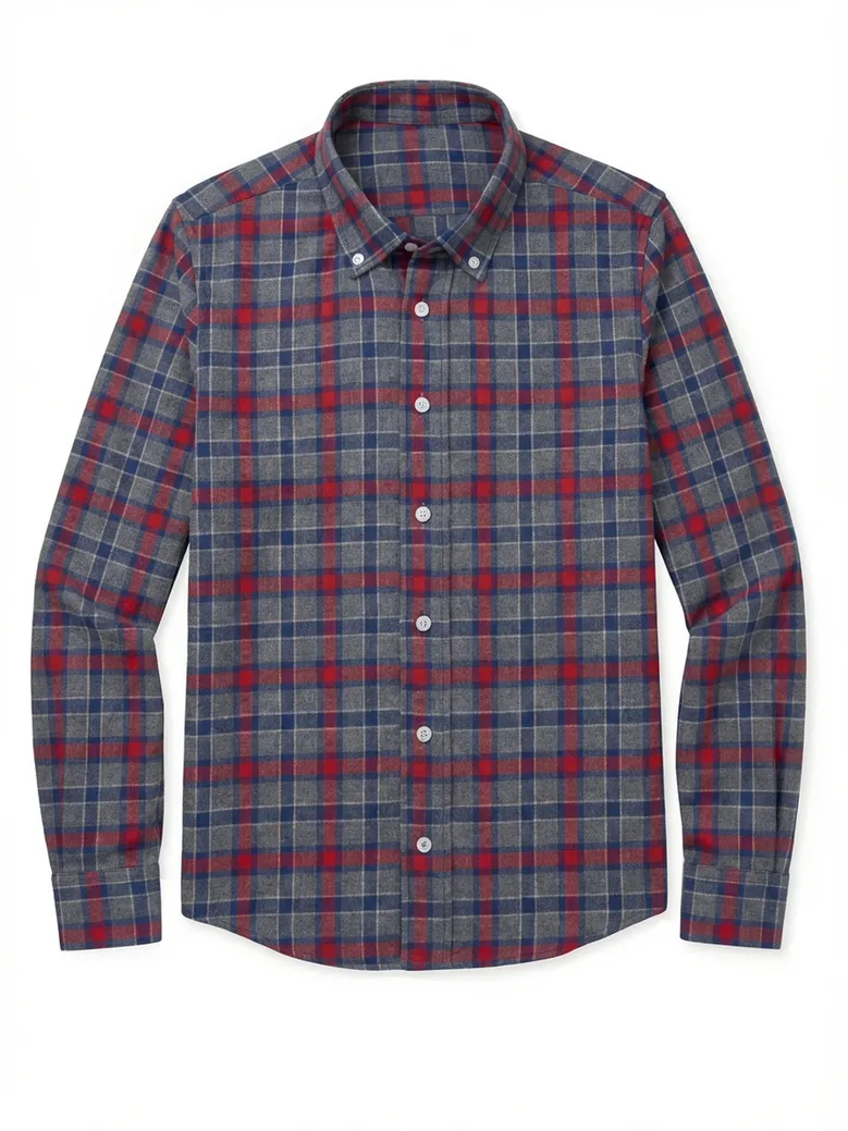 Camisa de popelina blanca lisa de fácil planchado