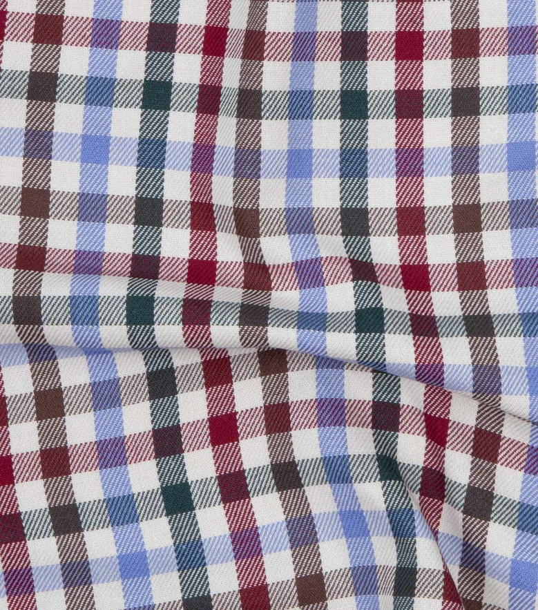 Camisa de popelina blanca lisa de fácil planchado