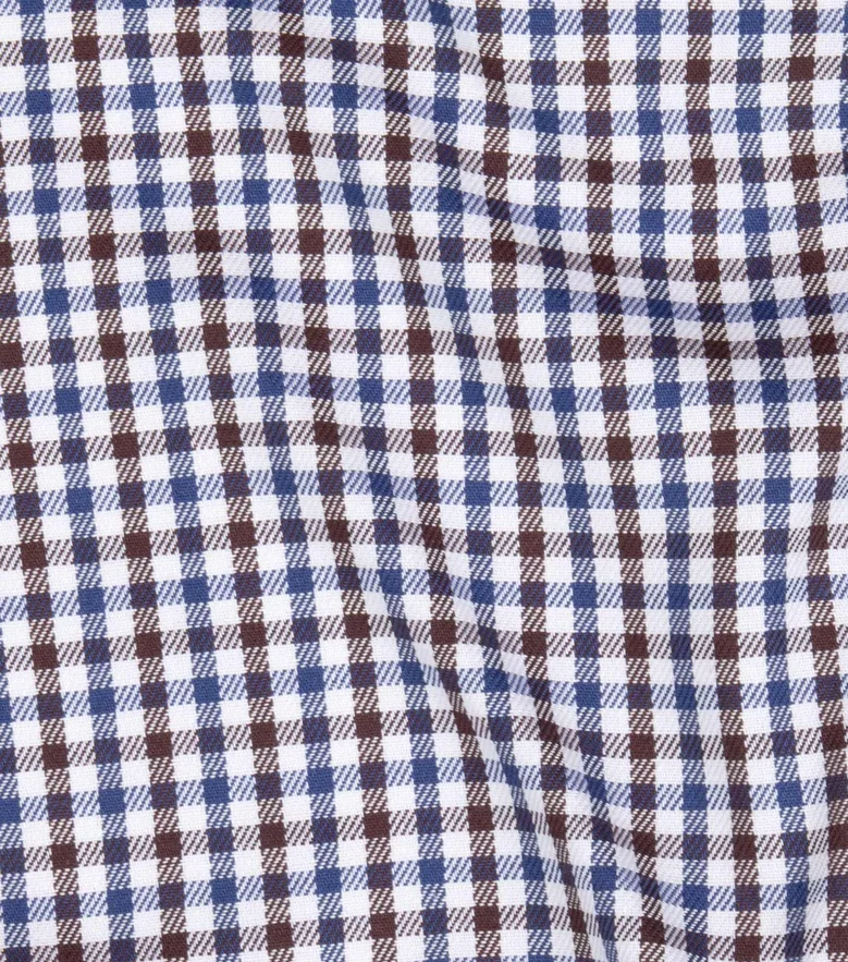 Camisa de popelina blanca lisa de fácil planchado