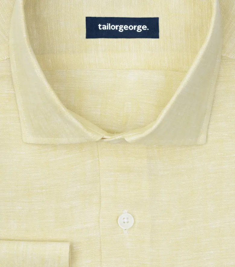 Camisa de popelina blanca lisa de fácil planchado