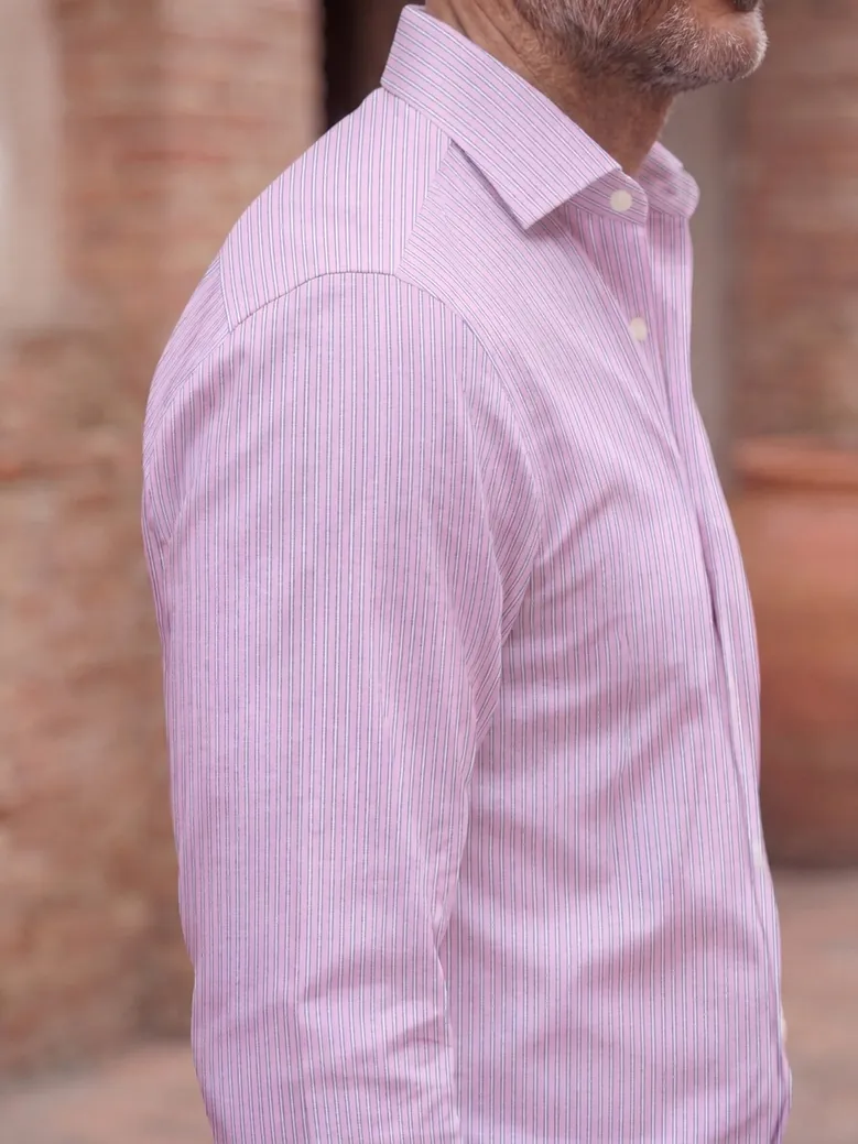Camisa de popelina blanca lisa de fácil planchado