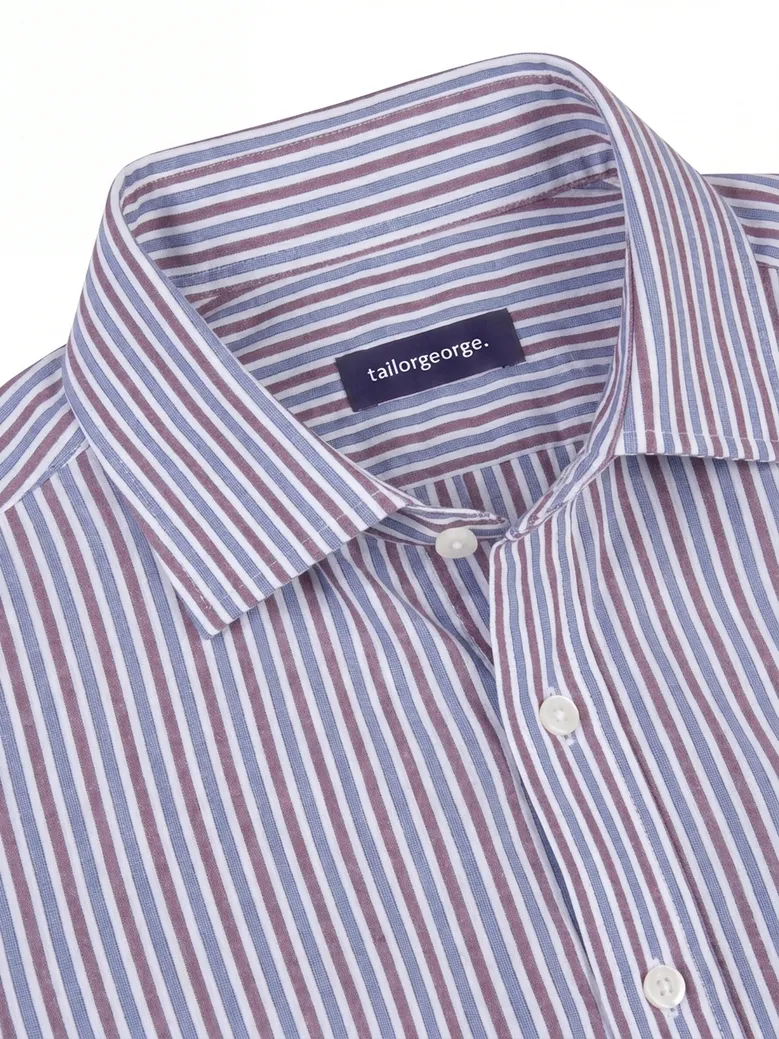 Camisa de popelina blanca lisa de fácil planchado