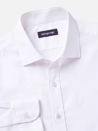 Camisa de popelina fácil de planchar